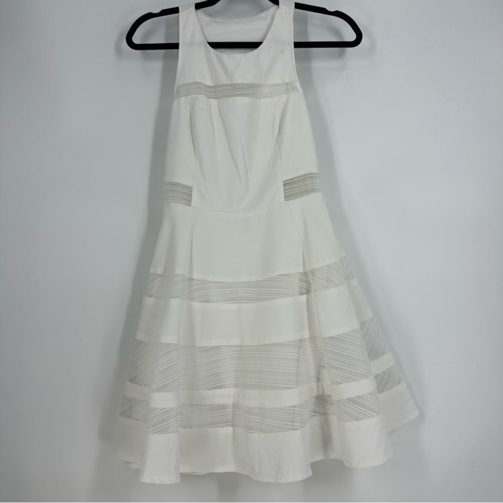 LULU’S Mesh Cutout Sleeveless Tank Dress Sz S